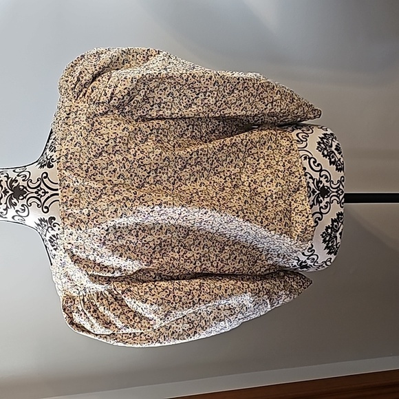 Levi's sz XL everyday crop floral blouse shirt new with tags WT25 - Picture 7 of 9